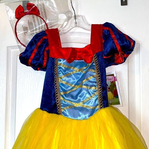 snow white costume kids girls New - Picture 4 of 9